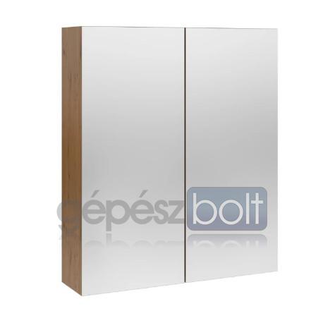 Mofém Evo Fali tükrösszekrény Roble Honey 60x72x19 cm