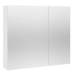 Mofém Evo Fali tükrösszekrény Fényes fehér 80x72x19 cm