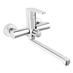 Ferro ALGEO fali KMT kád /mosdó csaptelep 220 mm hosszú kifolyócsővel