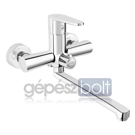 Ferro ALGEO fali KMT kád /mosdó csaptelep 220 mm hosszú kifolyócsővel