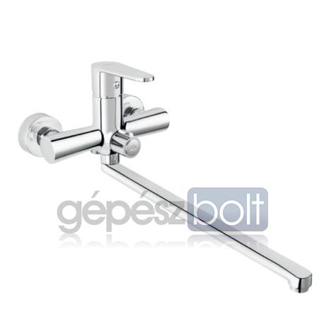 Ferro ALGEO fali KMT kád/ mosdó csaptelep 350 mm hosszú kifolyócsővel