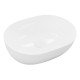 Artist saniter ovális mosdó, pultra ültethető, csaplyuk nélküli, 485x352x130 mm