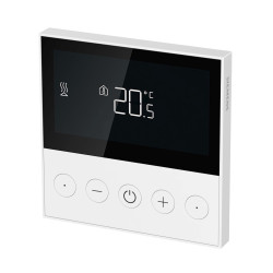 Siemens RDQ200 Süllyesztett szerelésű univerzális szobatermosztát fűtéshez vagy hűtéshez, kiegészítő bemenet nélkül