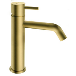 Ferro Ciriculus Mosdó csaptelep, szálcsiszolt arany