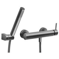 Ferro Ciriculus zuhany csaptelep zuhanyszettel, szálcsiszolt arany