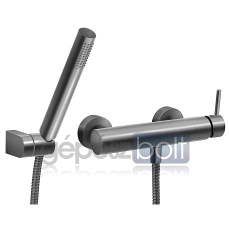 Ferro Ciriculus zuhany csaptelep zuhanyszettel, szálcsiszolt arany