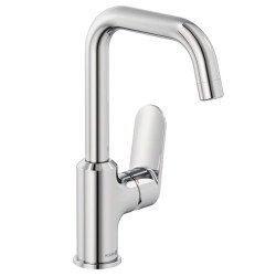 Kludi X1oldalkaros mosdó csaptelep, leeresztő szelep nélkül 187 X 85 X 275 mm