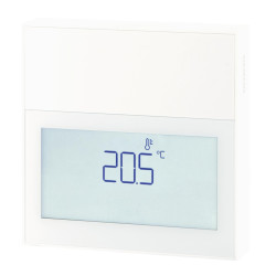 Siemens QAA2160D Helyiséghőmérséklet érzékelő kijelzővel, aktív, fehér