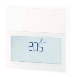 Siemens QAA2160D Helyiséghőmérséklet érzékelő kijelzővel, aktív, fehér
