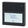 Siemens QPA2360D/BK Helyiséghőmérséklet, páratartalom és  CO2 érzékelő kijelzővel,  aktív, fekete