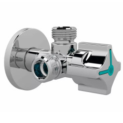 Arco A-80 twin sarokszelep 1/2"x 3/8" x 3/8"